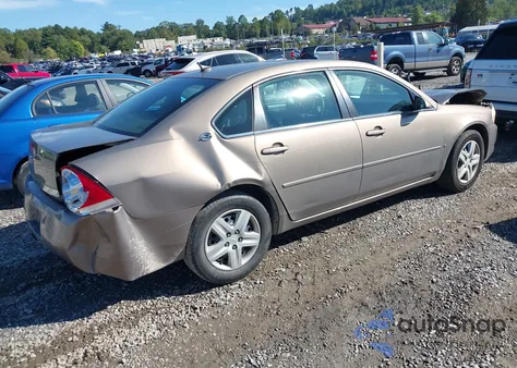 2006 Chevrolet Impala Ls из США, поврежденный, VIN 2G1WB58K469187922